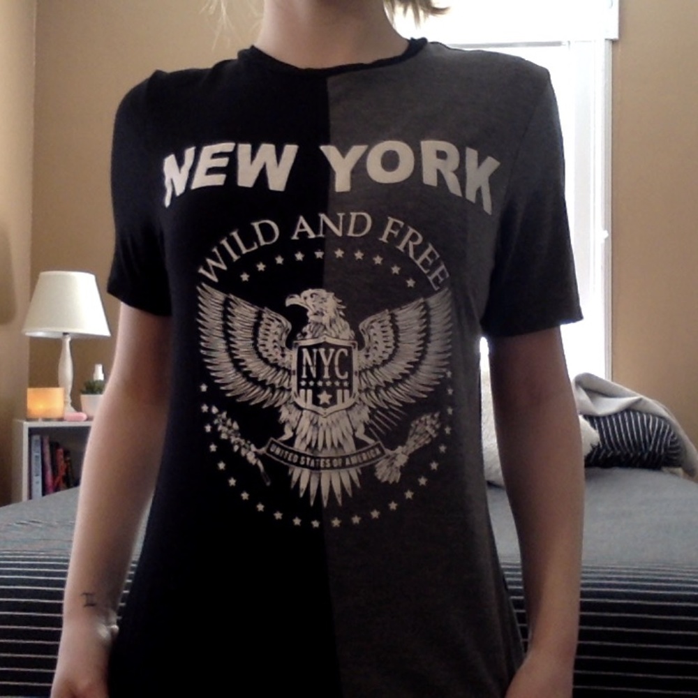 NYC "wild and free" tee